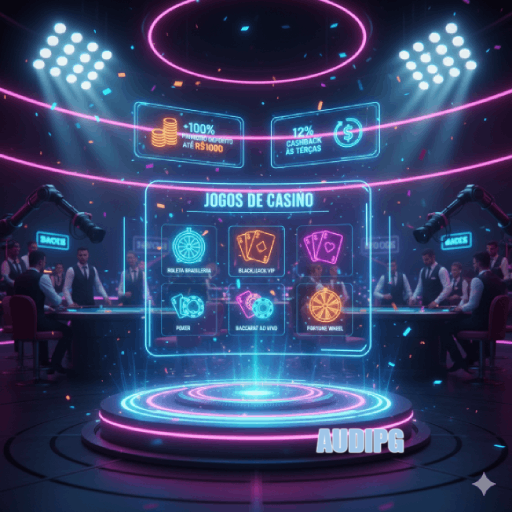 AUDIPG — Bônus altos, diversão sem limites!