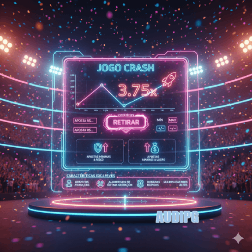 Jogue Crash na AUDIPG!