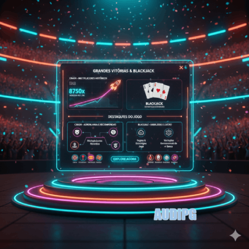 Viva o Crash da AUDIPG e ganhe com emoção!