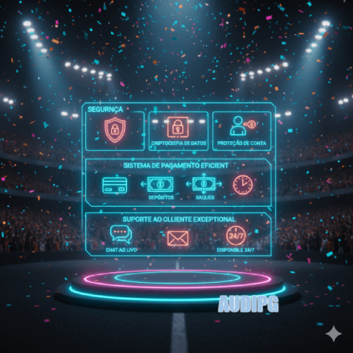 AUDIPG — Plataforma segura e cheia de emoção!