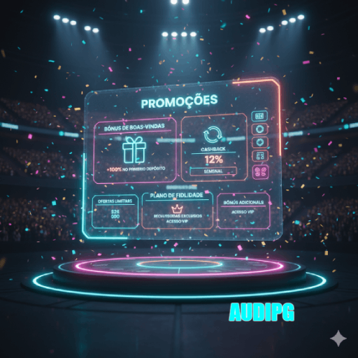 Ganhe Bônus e Prêmios Incríveis na AUDIPG