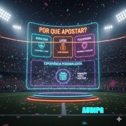 AUDIPG — Prêmios reais e bônus imperdíveis!